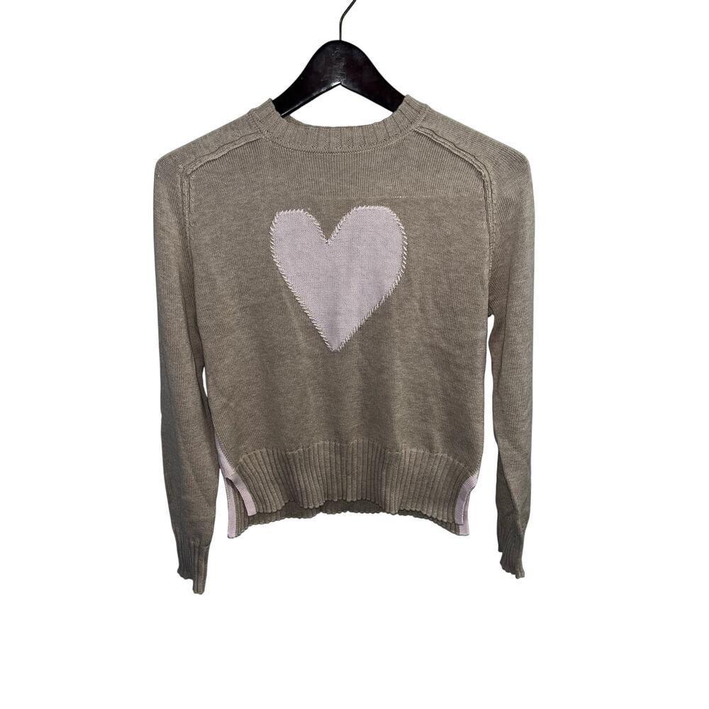 Alashan Cashmere Cotton Blend Sweetheart Raglan Sweater